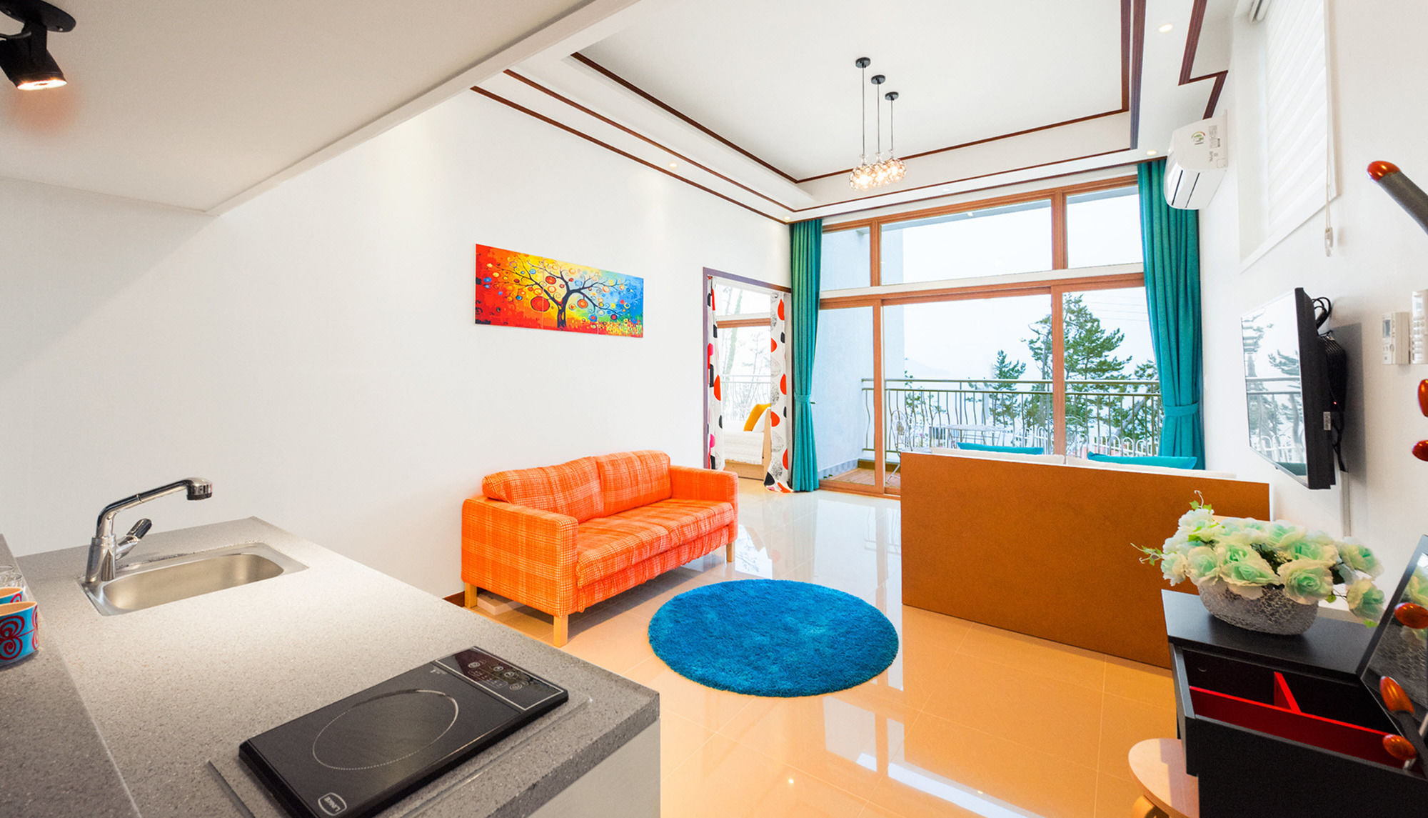 Sea & Pine Pension Namhae Exterior foto